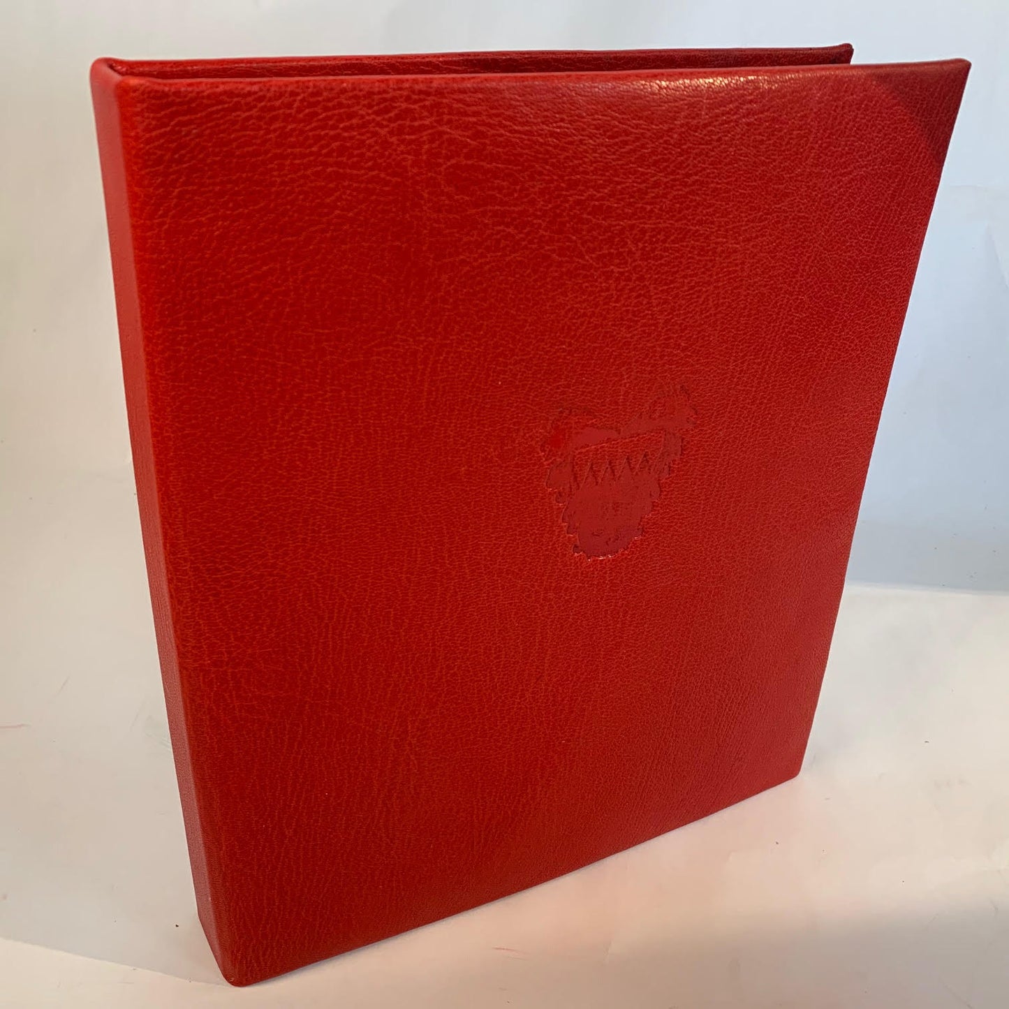 Embassy of Bahrain | Custom Leather Ring Binder | Superior Quality | Custom Design | Made in USA