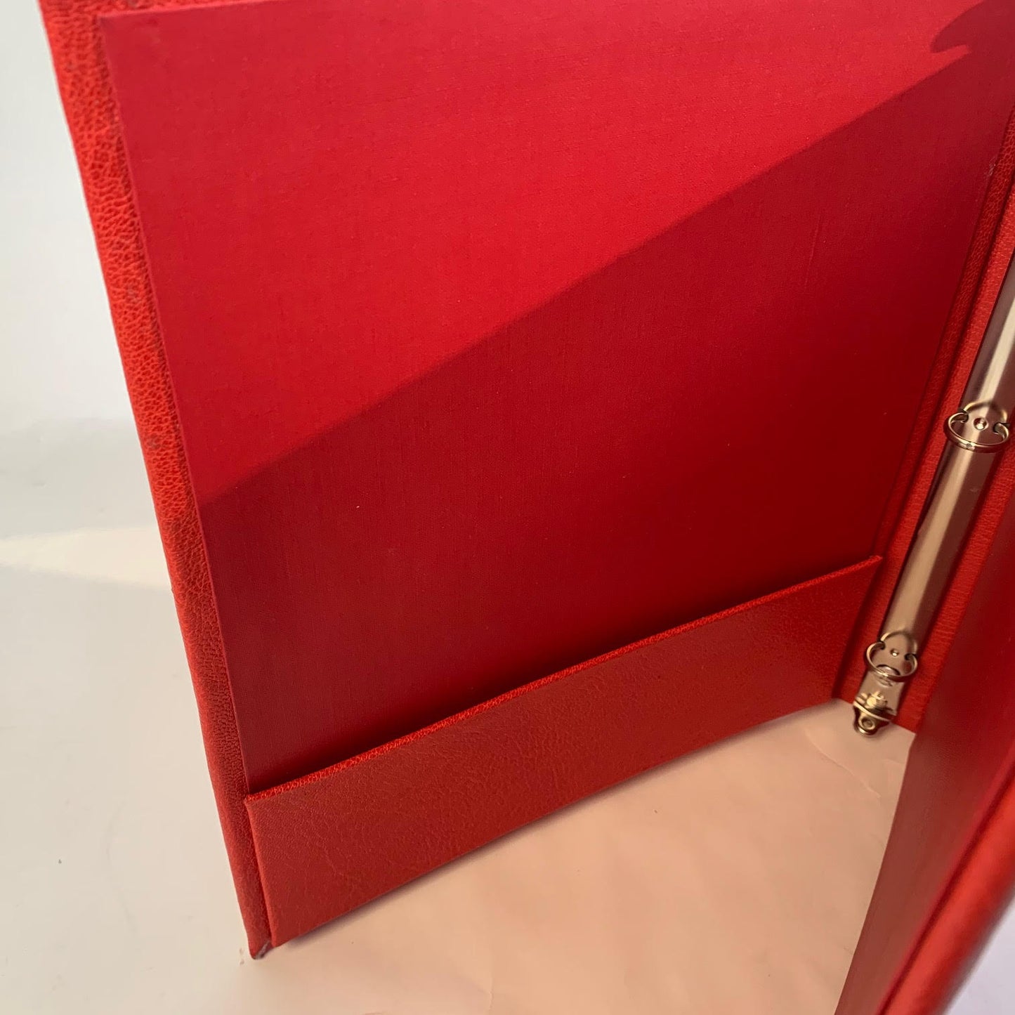 Embassy of Bahrain | Custom Leather Ring Binder | Superior Quality | Custom Design | Made in USA