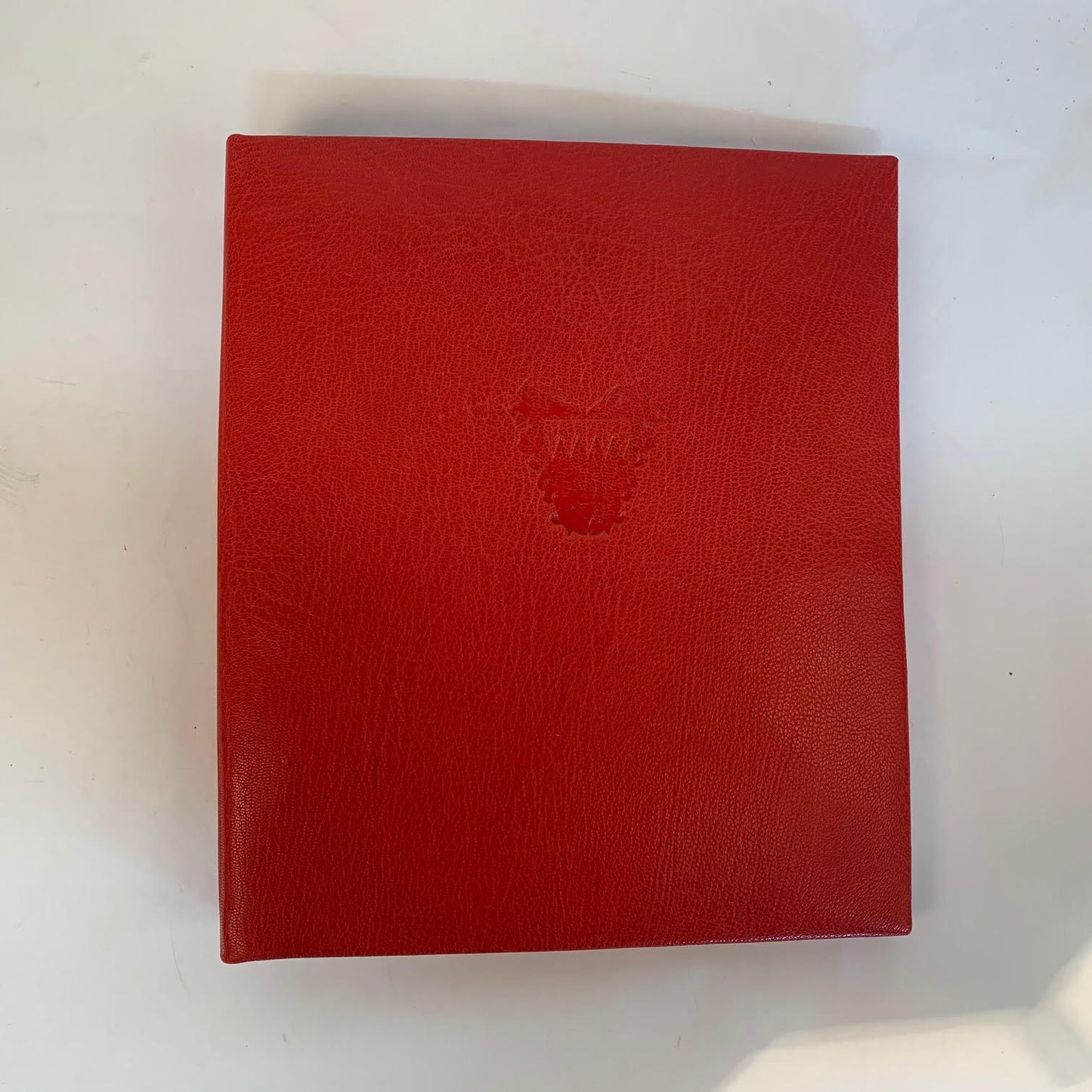 Embassy of Bahrain | Custom Leather Ring Binder | Superior Quality | Custom Design | Made in USA