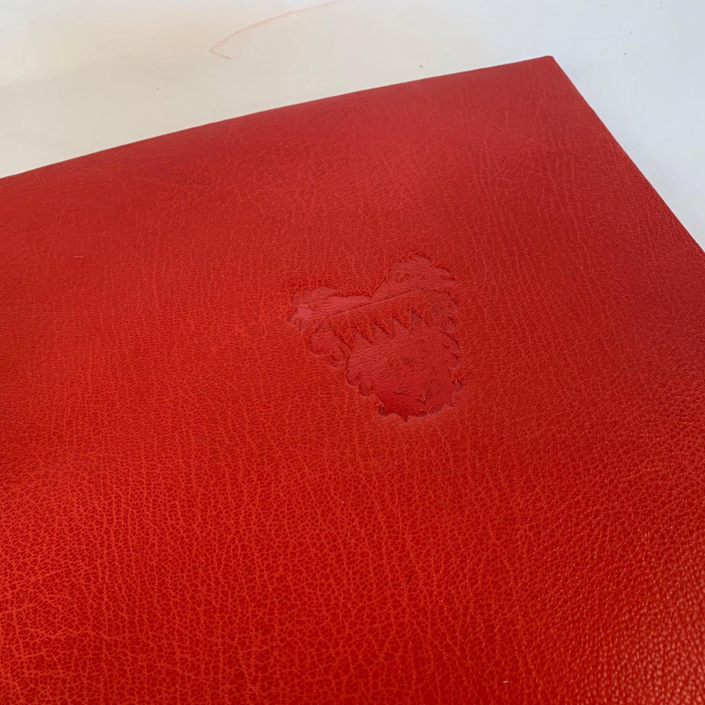 Embassy of Bahrain | Custom Leather Ring Binder | Superior Quality | Custom Design | Made in USA