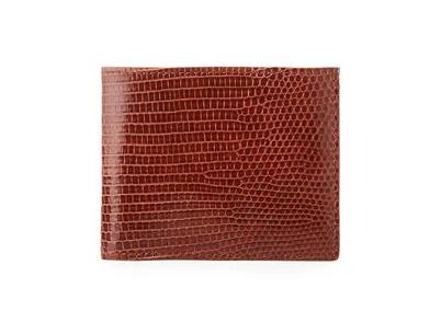 Lizard Bespoke Wallet | Custom Made Lizard Bifold Wallet | Finest Quality American Lizard