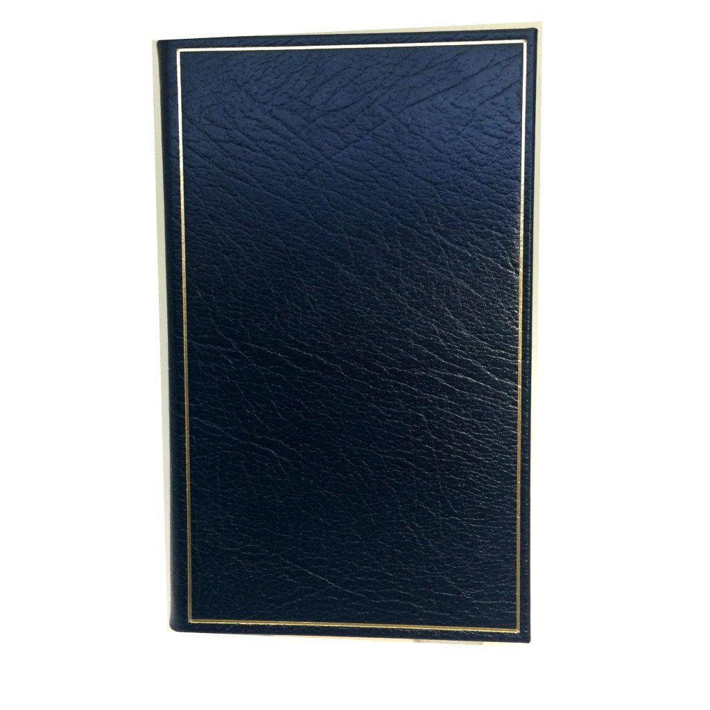 Leather Notebook, 7x4" | Blank Pages | Textured Calf | Charing Cross-Notebooks-Sterling-and-Burke