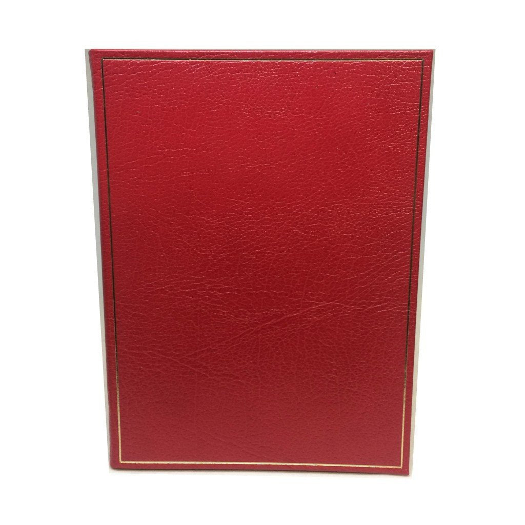 Leather Notebook, 8x6 | Lined Pages | Multiple Colors | Textured Calf | Charing Cross-Notebooks-Sterling-and-Burke