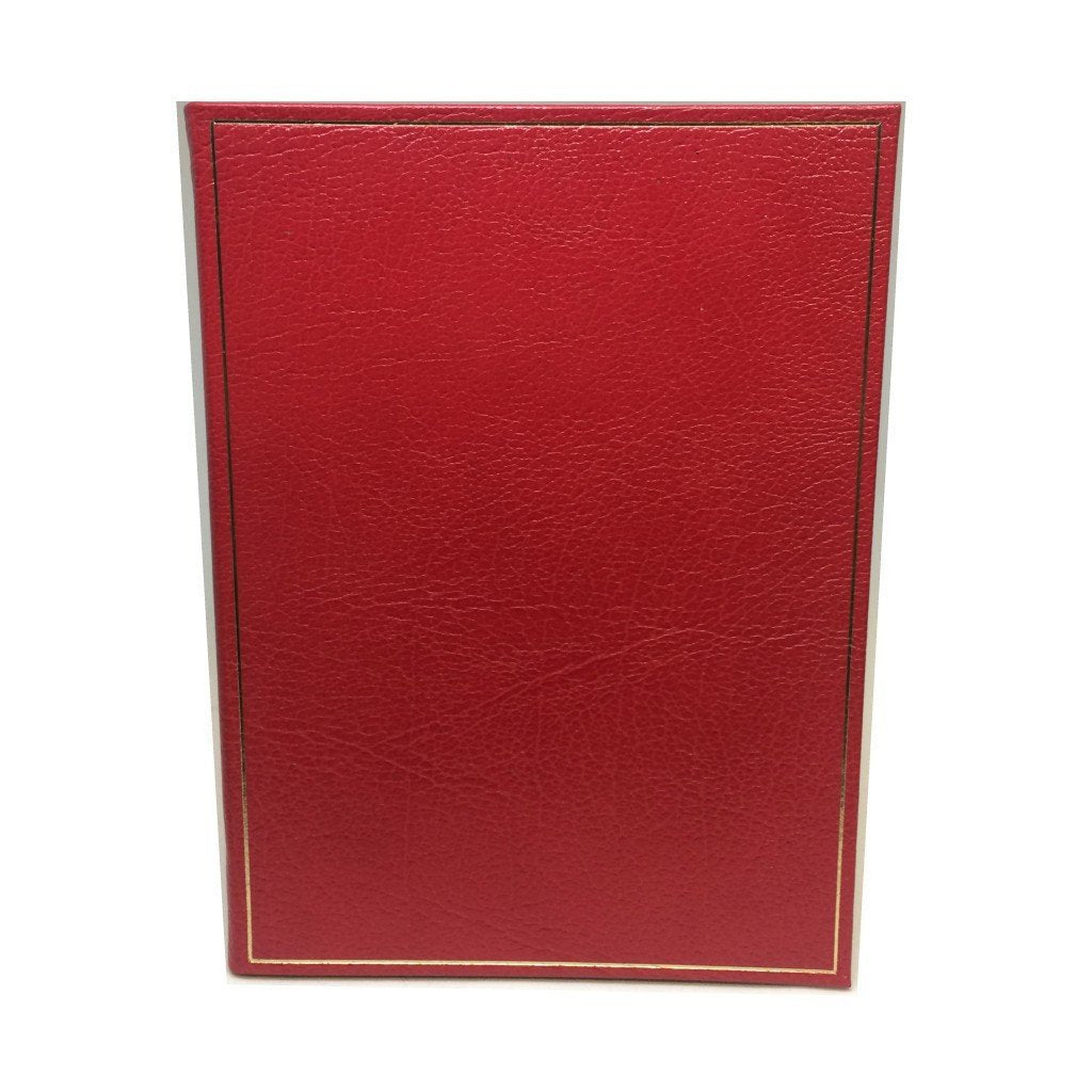 Leather Notebook, 8 by 6 Inches, Blank Pages-Notebooks-Sterling-and-Burke