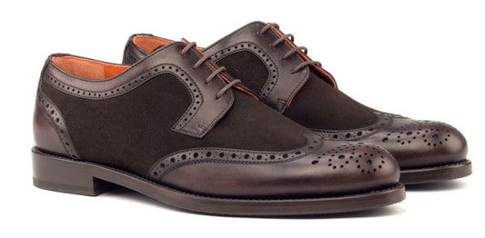 Custom Wingtip Shoes | MTO | Handcrafted in Spain | Highest Quality | Sterling and Burke-Bespoke Shoes-Sterling-and-Burke