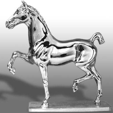 Walter Equestrian Mascots | Hood Ornaments with Attachments | Polished Chrome Finish | Bespoke Production