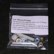 Mascot Hood Ornament | Windsor, large standing thoroughbred with jockey | Car Mascot | 5 by 5 Inches | Made in England