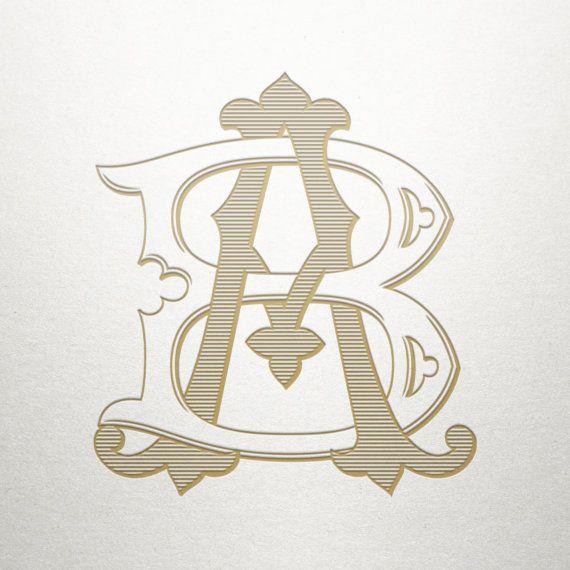 The Wren Press | Monogram Samples | Hand Engraved Stationery and Invitations | Elegant Monogram Examples-Stationery-Sterling-and-Burke