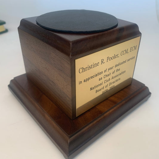 Award Base Options | Superior Quality | Bespoke Base | Mahogany, Rosewood, Slate
