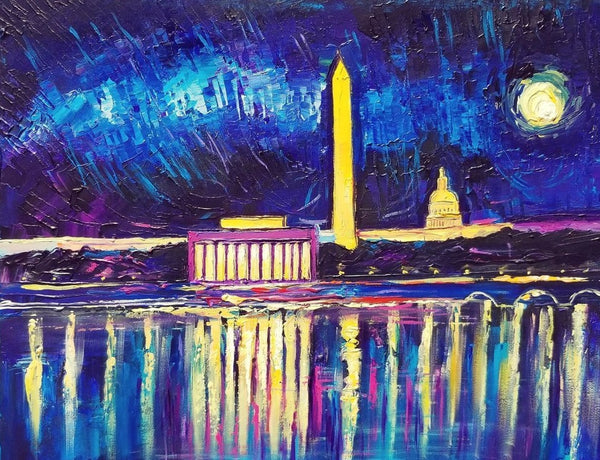 Special Commission | Original Oil and Acrylic Painting on Canvas | Custom Message | Unique Gift of Art