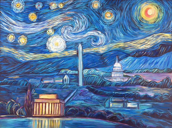 Special Commission | Original Oil and Acrylic Painting on Canvas | Custom Message | Unique Gift of Art