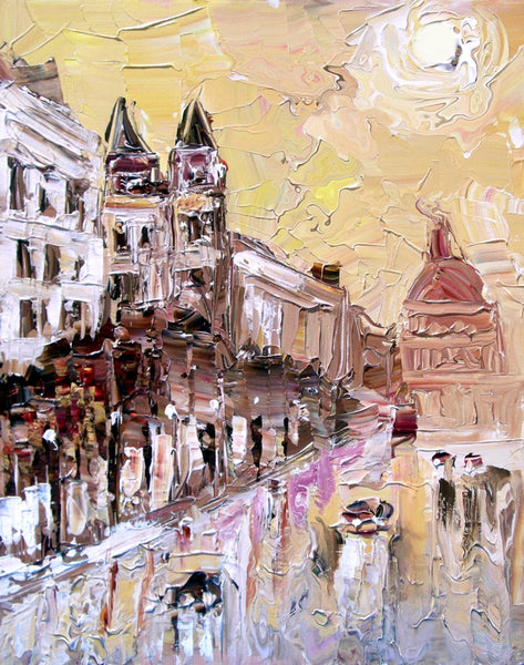 Special Commission | Original Oil and Acrylic Painting on Canvas | Custom Message | Unique Gift of Art