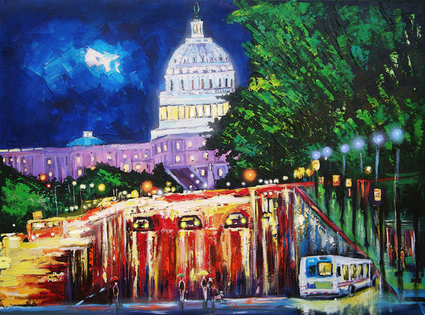 Special Commission | Original Oil and Acrylic Painting on Canvas | Custom Message | Unique Gift of Art
