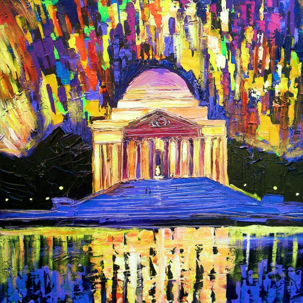 Special Commission | Original Oil and Acrylic Painting on Canvas | Custom Message | Unique Gift of Art