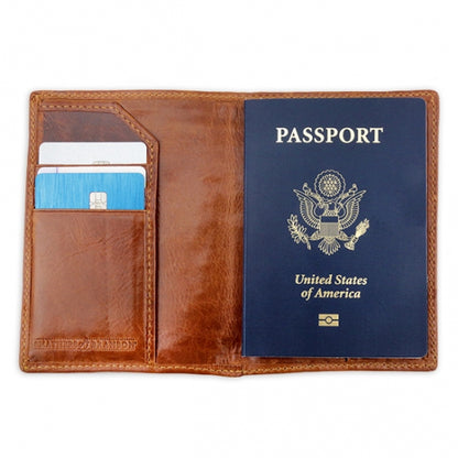 Needlepoint Collection | Old Glory Red, White, Blue Needlepoint Passport Case | US Passport Holder | Navy