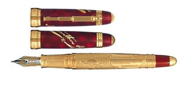 Bespoke Luxury Pens ~ Lewis and Clark Fountain Pens ~ Custom Writing Instruments ~ Hand Manufactured by David Oscarson