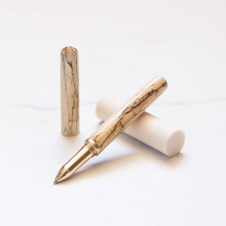Petrified Wood Bespoke Luxury Writing Instrument