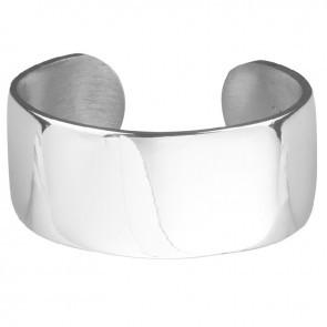 Wide Cuff Bracelet for Engraving | Pewter | Made in USA-Pewter-Sterling-and-Burke