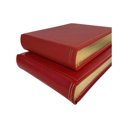 Leatherbound Photo Album | Embossed Calf Leather | Thick Pages | 10" x 12" | Horizontal | No.PA3A
