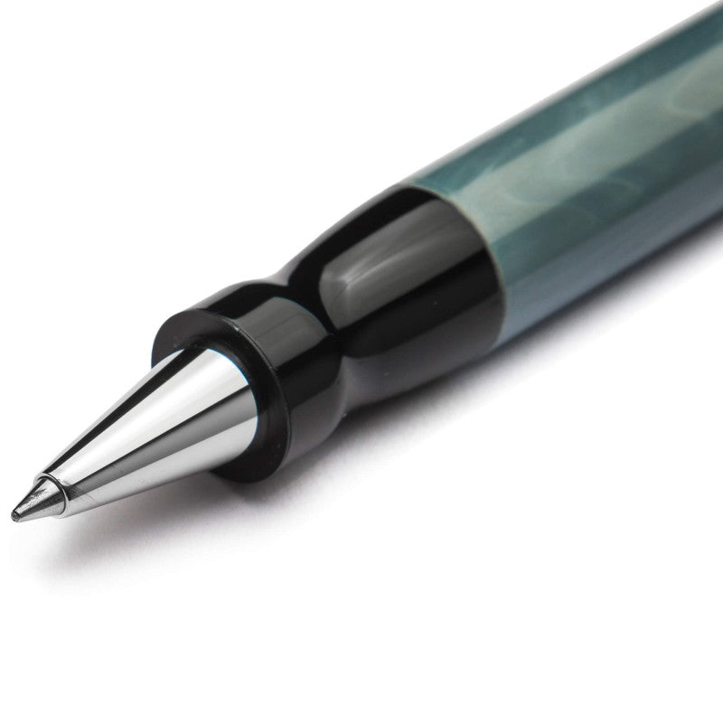 Pineider Pens | Full Metal Jacket Movie Roller Ball Pen | Royal Blue / Lightning Blue Pen with Palladium (Silver) Trim  | 5.5" Length