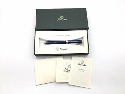Pineider Pens | Full Metal Jacket Movie Roller Ball Pen | Republican Red Pen with Palladium (Silver) Trim  | 5.5" Length