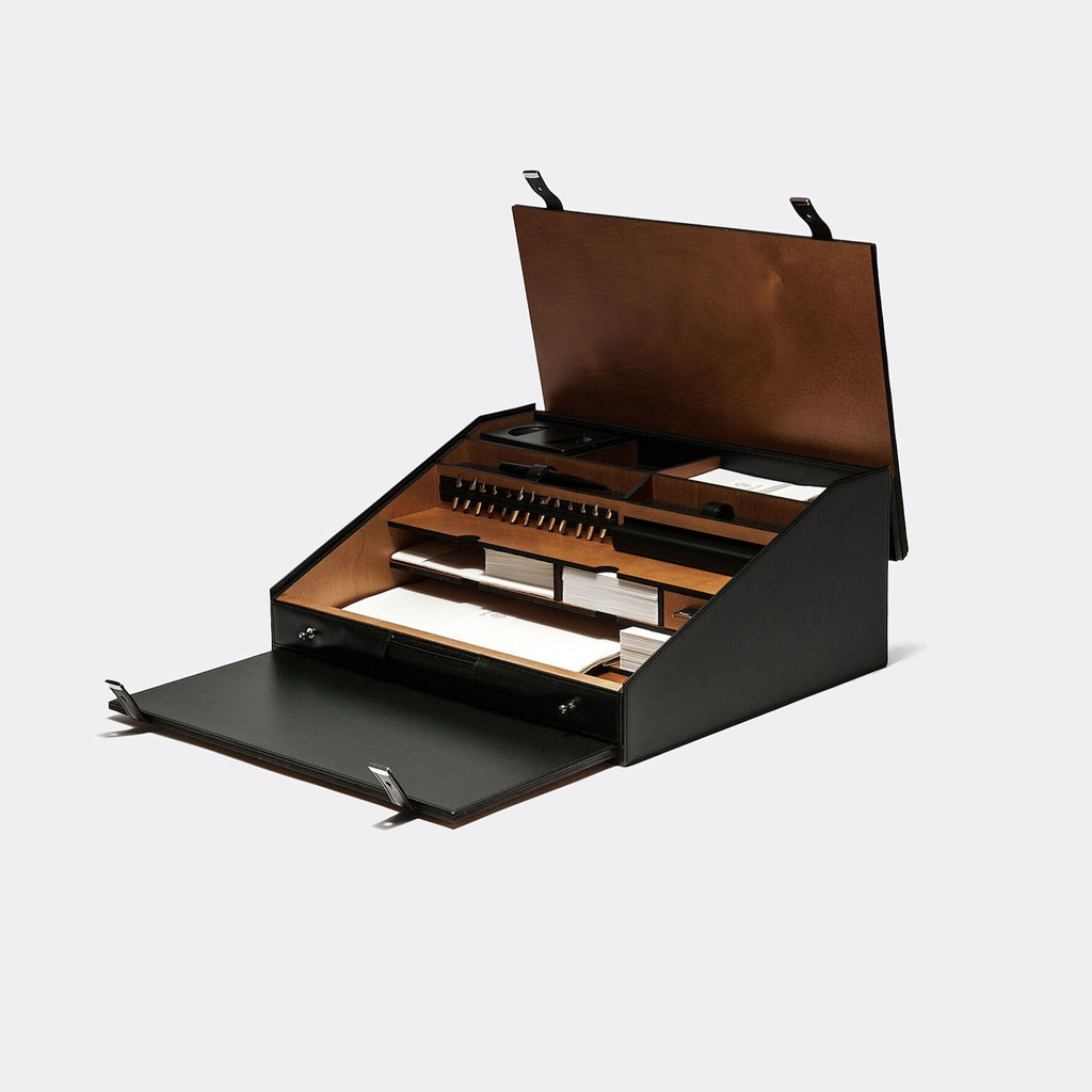 Pineider Travel Desk | Bespoke Luxury | Finest Calf Leather Travel Desk | Made in Italy