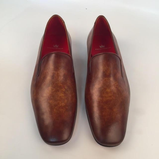 Custom Prince Albert Men's Slipper Shoes | All Leather Shoes | Handcrafted | Highest Quality | Sterling and Burke-Bespoke Shoes-Sterling-and-Burke