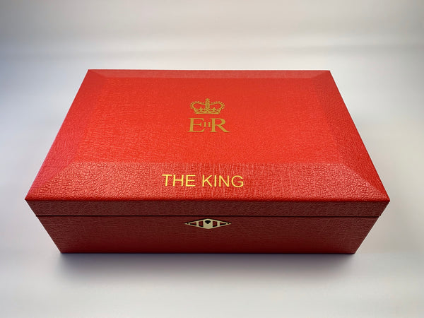 Despatch Red Leather Box | Custom British Dispatch Box | Bespoke Production | Made in England