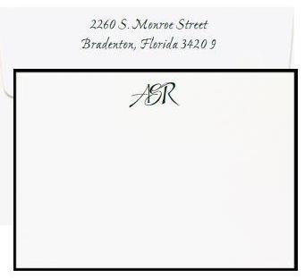 Custom Stationery | Well Priced / Nice Quality | Funeral / Condolence Correspondence Cards | Classic Designs | Raised Printing | Flat Printing-Custom Stationery-Sterling-and-Burke