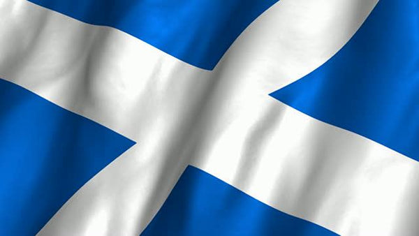 Actual Scotland Flags to be flown | St Andrew Cross Flag | The Saltire / Saint Andrew's Cross | Premium Quality Scottish Flags made in America-Flag-Sterling-and-Burke