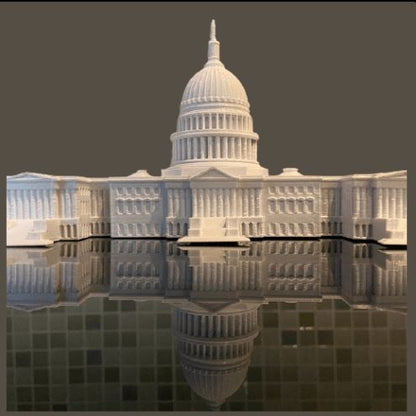 Capitol Building Award | Resin US Capitol on Acrylic Base | Washington, DC Capitol | 9 inches