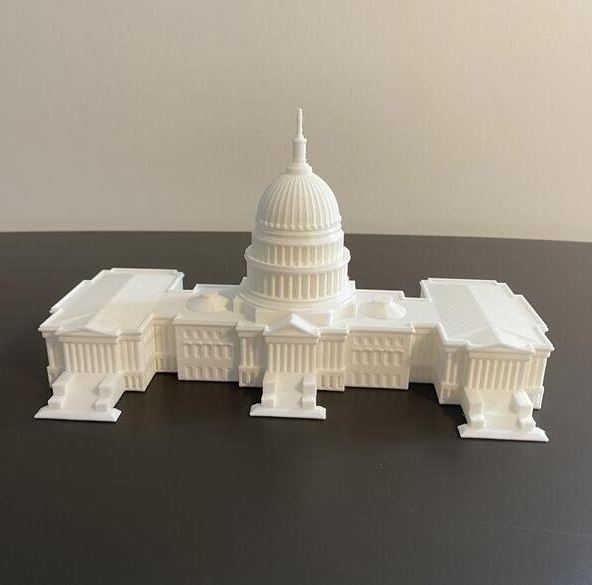 Capitol Building Award | Resin US Capitol on Acrylic Base | Washington, DC Capitol | 9 inches