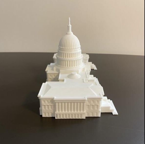 Capitol Building Award | Resin US Capitol on Acrylic Base | Washington, DC Capitol | 9 inches