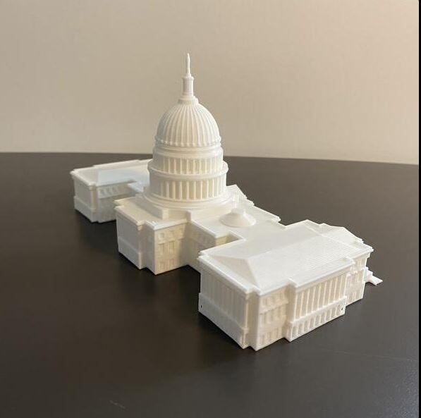 Capitol Building Award | Resin US Capitol on Acrylic Base | Washington, DC Capitol | 9 inches