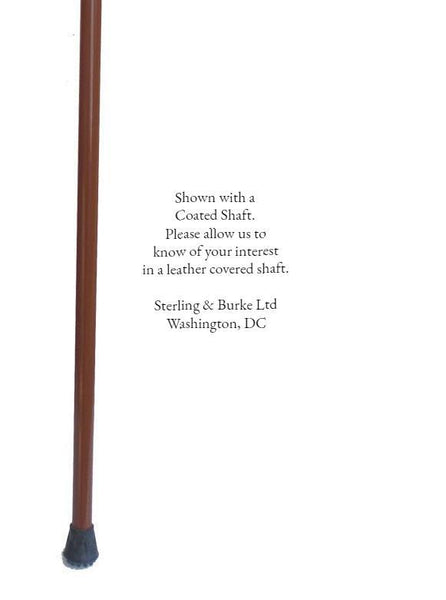 Super Crook Standard | Seat Stick / Shooting Stick / Walking Stick | Fixed Height Height With Rubber Tip | Made in England-Seat Stick-Sterling-and-Burke