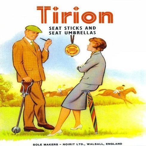 Seat Stick | Tripod Seat Stick / Walking Stick | Tripod Chair Stick | Seat Stick | Made in England-Seat Stick-Sterling-and-Burke