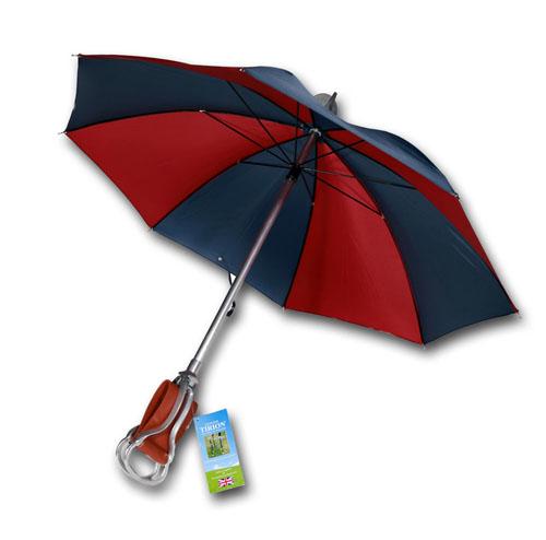 Seat Stick Umbrella | Seat Stick / Walking Stick Umbrella | Fixed Height Field Stick with Umbrella | Made in England | Sterling and Burke-Seat Stick-Sterling-and-Burke