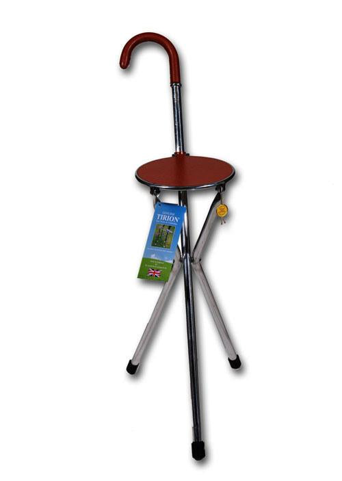 Seat Stick | Tripod Seat Stick / Walking Stick | Tripod Chair Stick | Seat  Stick