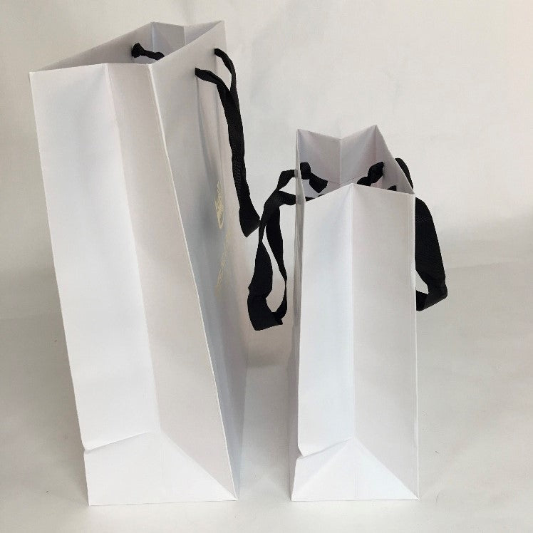 Shopping Bag Samples | Bahrain Embassy Gift Bags |  Printed Bags | Small Vertical and Medium Horizontal