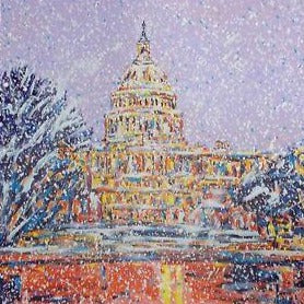 Stango Gallery: Capital City | Winter in Washington, Our Capitol Building | Gallery at Studio Burke, Washington, DC