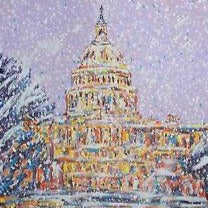 Stango Gallery: Capital City | Winter in Washington, Our Capitol Building | Gallery at Studio Burke, Washington, DC