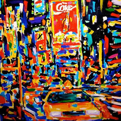 Stango Gallery: The City at Night | My Name in Lights | Gallery at Studio Burke, Washington, DC