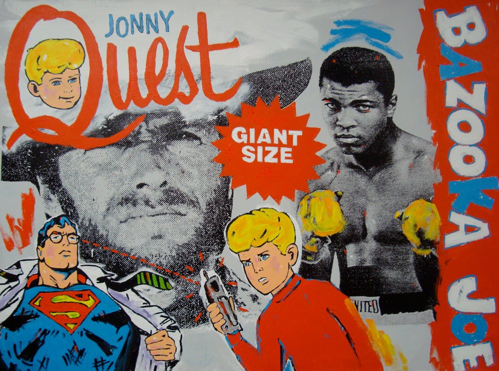 Stango Gallery: Art of The Man I | Ali, Quest, Superman, Clint | Gallery at Studio Burke, Washington, DC