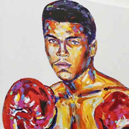 Stango Gallery: Art of The Man No.2b, Mohamed Ali
