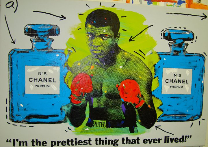 Stango Gallery: Art of The Man No.2d | Mohamed Ali and Chanel | Gallery at Studio Burke, Washington, DC