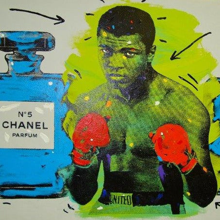 Stango Gallery: Art of The Man No.2d | Mohamed Ali and Chanel | Gallery at Studio Burke, Washington, DC