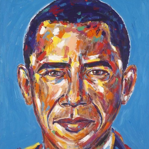 Stango Gallery: The American President: Barack Obama | Blue Obama | Gallery at Studio Burke, Washington, DC
