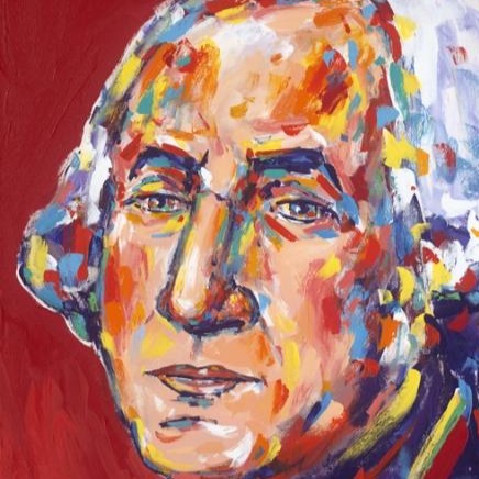 Stango Gallery: The American President: George Washington | Red George Washington | Gallery at Studio Burke, Washington, DC