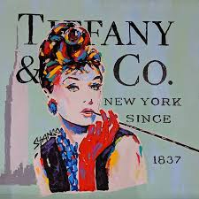 Stango Gallery: An American Icon: Audrey Hepburn | Grey Audrey Hepburn and Tiffany and Co. 1837 | Gallery at Studio Burke, Washington, DC