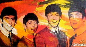 Stango Gallery: Beatles | Orange Pop Art | Gallery at Studio Burke, Washington, DC